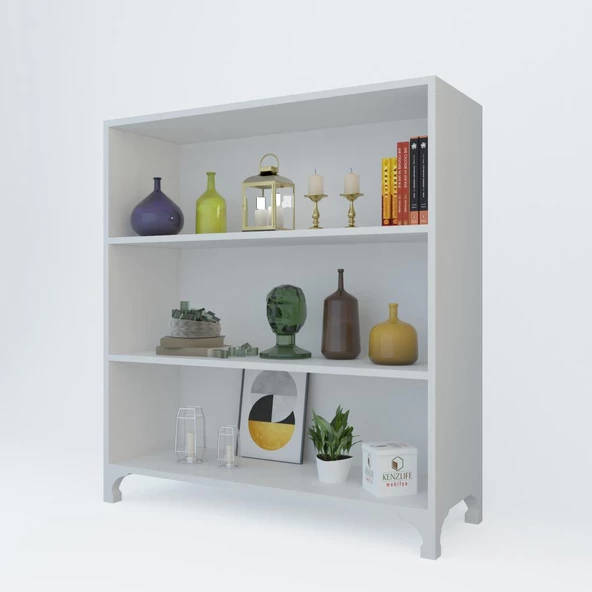 Kenzlife mutfak dolabı pakize 108*070*030 byz ayaklı banyo evrak ofis ayakkabılık kiler ürün görseli