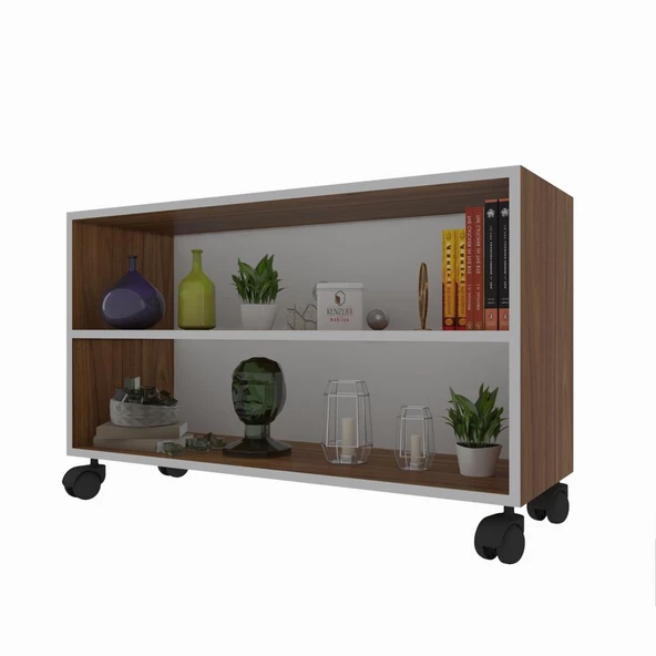 Kenzlife mutfak dolabı raziye 048*090*030 cvz tekerlekli banyo evrak ofis ayakkabılık kiler ürün görseli 1