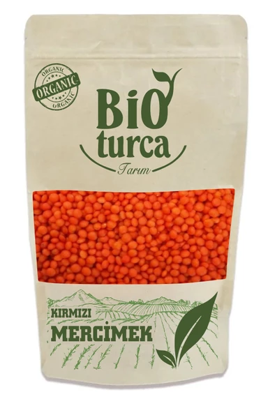 Bioturca  Organik Kırmızı Mercimek 500 G