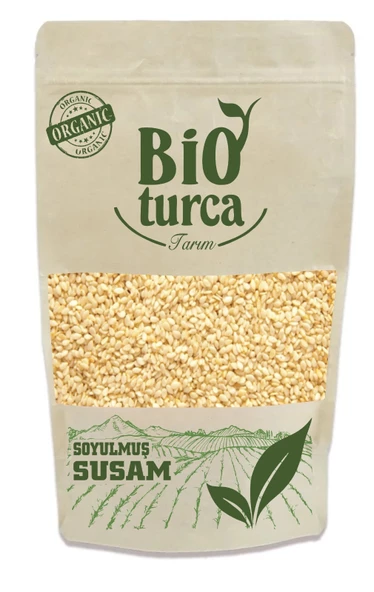 Bioturca  Organik Soyulmuş Susam 500 g