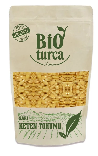 Bioturca   Organik Sarı Keten Tohumu 500 G