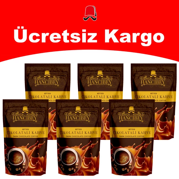 6' lı Bitter Çikolatalı Kahve 150 g