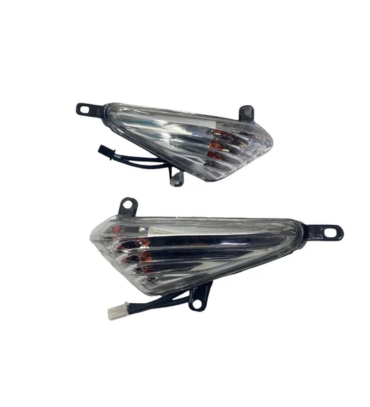Honda Cbf 150 Ön Sinyal Takımı Beyaz Renk Oem _Supermoto