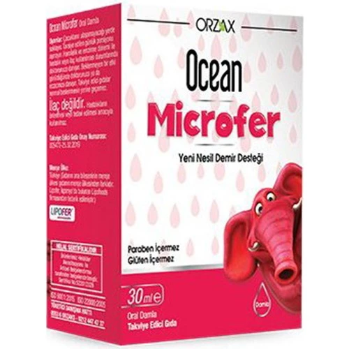 Ocean Microfer 30 ml Yeni Nesil Demir Desteği