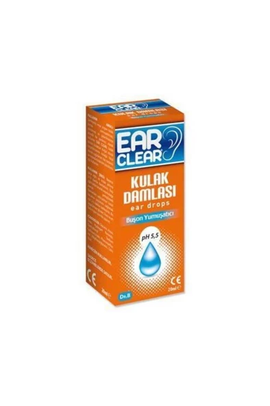 Ear Clear Dış Kulak Temizleme Solüsyonu  20 Ml