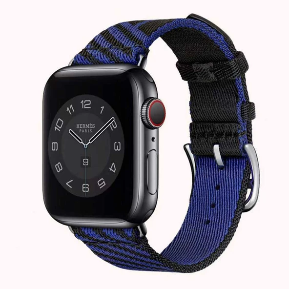 Apple Watch 38mm KRD-51 Hasır Kordon - 8