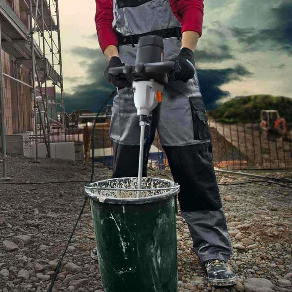 Worx Wx598 1600Watt 160Mm Profesyonel 2 Vitesli Devir Ayarlı Karıştırıcı - 7