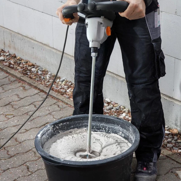 Worx Wx598 1600Watt 160Mm Profesyonel 2 Vitesli Devir Ayarlı Karıştırıcı - 4