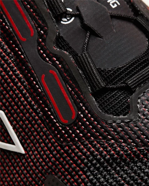 Lescon Felix Erkek Siyah-Kırmızı Profesyonel Koşu&Antrenman Ayakkabı - 7