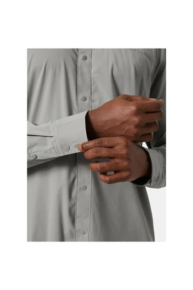 Helly Hansen Tofino Solen Erkek Uzun Kollu Gömlek Gri HHA.63167HHA.885 - 4