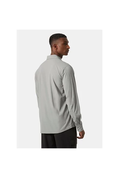 Helly Hansen Tofino Solen Erkek Uzun Kollu Gömlek Gri HHA.63167HHA.885 - 2