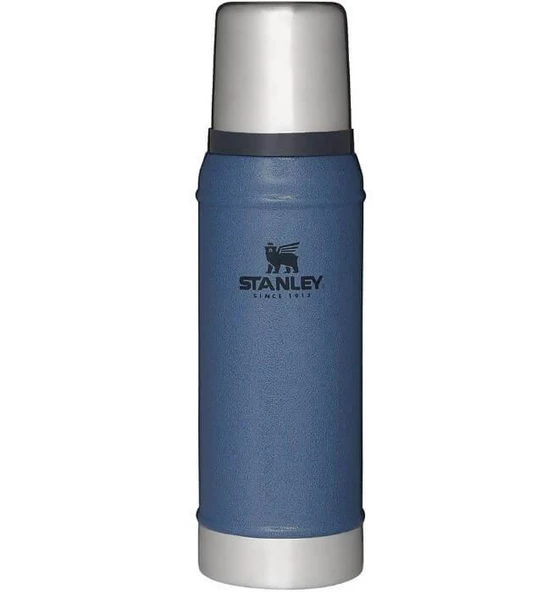 Stanley 10-01612-060 Klasik Vakumlu Paslanmaz Çelik Termos 0.75 LT Koyu Mavi