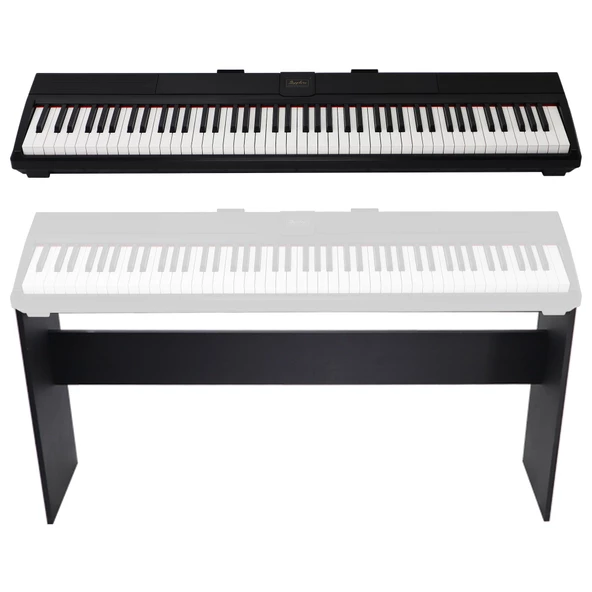 Jwin Sapphire SDP-110 Çekiç Aksiyonlu 88 Tuşlu Dijital Piyano - Siyah - 4