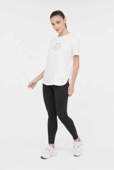 Lumberjack Wl LARINA 4Fx Ekru Kadın Tişört 101546223 11CK2230 - 3