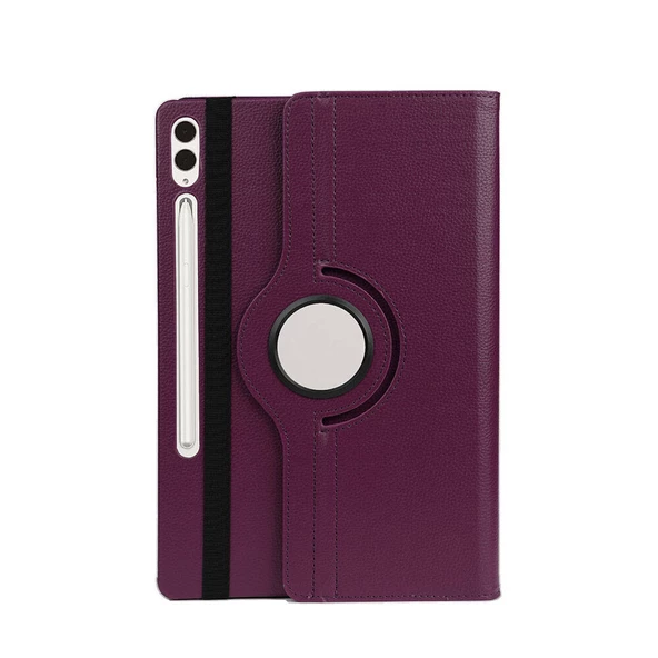 Galaxy Tab S9 FE Plus Zore Dönebilen Standlı Kılıf - 7