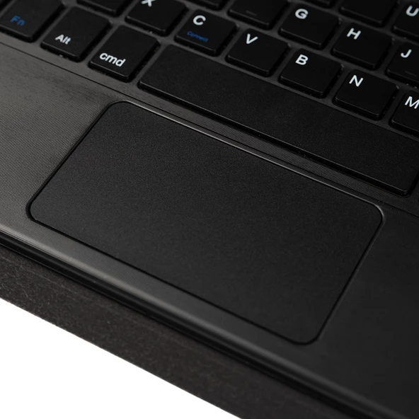 Galaxy Tab S6 Lite P610 Zore Border Keyboard Bluetooh Bağlantılı Standlı Klavyeli Tablet Kılıfı - 4