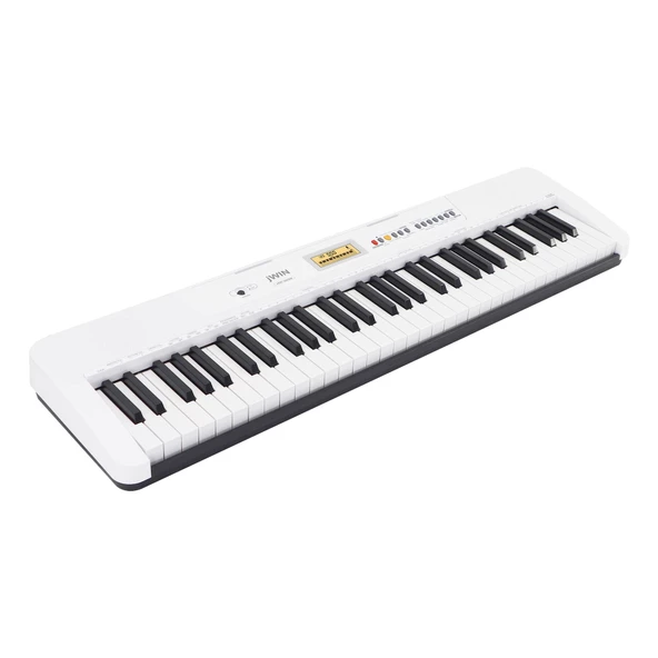 Jwin JTK-3500 61 Tuş Hassasiyetli 5 Oktav Org - Beyaz - 4