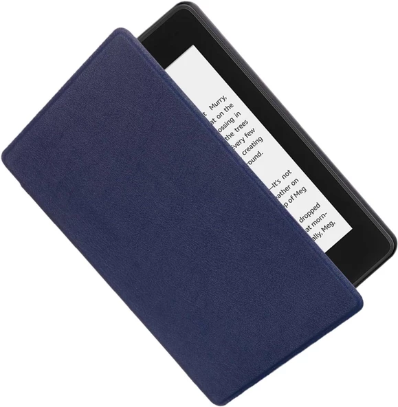 Amazon Kindle Paperwhite 4 - 10. Nesil  2018 Kitap Okuyucu Kılıfı Lacivert - 2