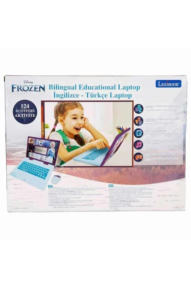 Sunman Disney Frozen Eğitici Laptop JC598 (Kolisi: 08832) - 3