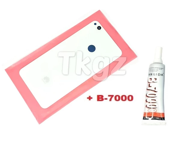 Huawei Uyumlu P9 Lite 2017 Arka Pil Batarya Kapağı (CAM+B-7000) BEYAZ ürün görseli 1