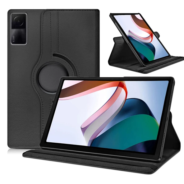 Xiaomi Redmi Pad Zore Dönebilen Standlı Kılıf - 5