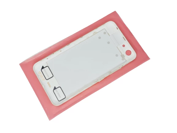 Tkgz Lenovo K5 KASA Arka Pil Batarya Kapağı (Yan Tuş Takımı ) GRİ - Resim 2