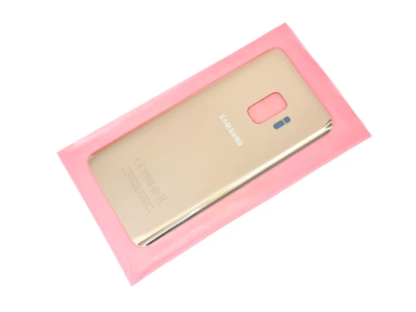 Samsung Galaxy S9 Arka Pil Batarya Kapağı (CAM) GOLD