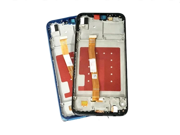 Tkgz Huawei Uyumlu P20 Lite Lcd Ekran Dokunmatik (FULL ÇITALI) SİYAH - Resim 2