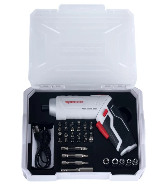 Specco Şarjlı Tornavida 3.6V-33 Parça Set - 4