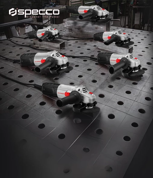 Specco 115mm Avuç Taşlama 900W SP-5018 - 3