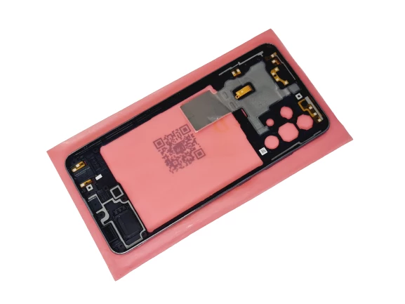 Samsung Galaxy A32 kasa Arka Pil Kapağı (Orijinal FULL) SİYAH - Resim 3