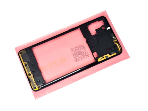 Samsung Galaxy A21S KASA Arka Pil Batarya Kapağı (TAMİR SETİ) SİYAH - Resim 3