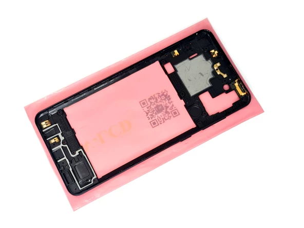 Samsung Galaxy A21S KASA Arka Pil Batarya Kapağı (TAMİR SETİ) SİYAH - Resim 4