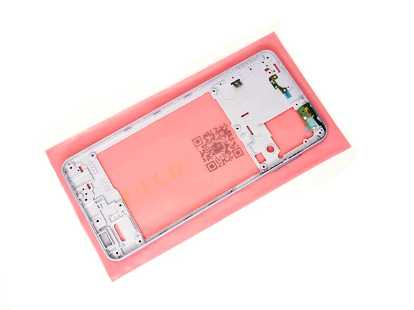 Samsung Galaxy A22 A225 4G KASA Aka Pil Batarya Kapağı (TAMİR SETİ) MAVİ - 3