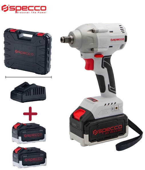 Specco Akülü Somun Sıkma/Sökme 20V 4.0Ah SP20V-4044 - 4