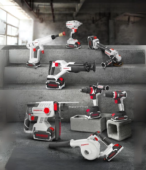 Specco Prof. Akülü Kırıcı Delici 20V 2J - SP20V-4047 - 8