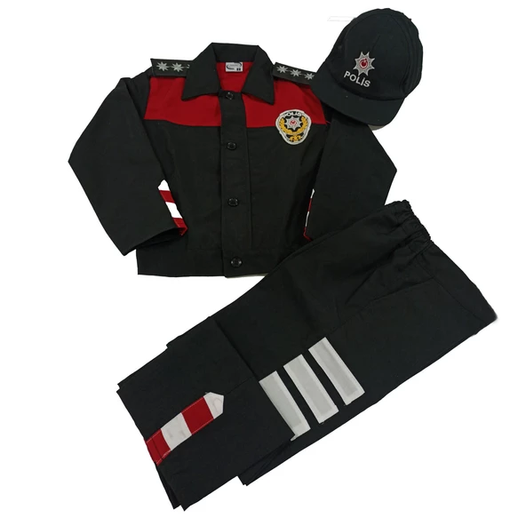 Çocuk Yunus Polis Kıyafeti - 3