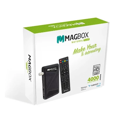 Uydu Alıcı Natural Plus TKGS'li Youtube USB Mini Full HD Magbox - 3