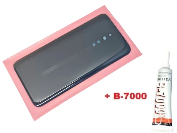 Oppo Reno Z Arka Pil Batarya Kapağı (CAM) B-7000 SİYAH