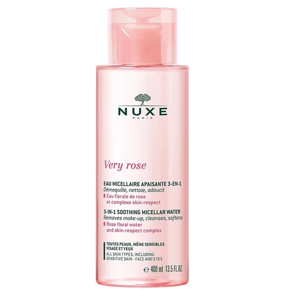 Nuxe Very Rose 3 in 1 Temizleme Suyu 400 ml