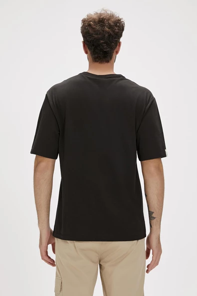 Bad Bear Re-One World Erkek T-Shirt 24.01.07.046 Siyah - 2