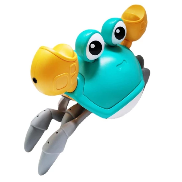 Can Oyuncak Sesli Işıklı Sensörlü Yürüyen Yengeç QC-1Y - 10