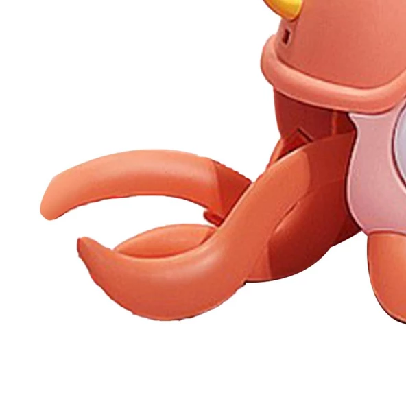 Can Oyuncak Sesli Işıklı Sensörlü Ahtapot QC-2Y - 5