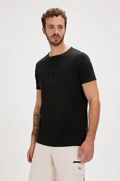 Bad Bear FANCY T-SHIRT MIDNIGHT Erkek Tişört Siyah S-XXL - 2