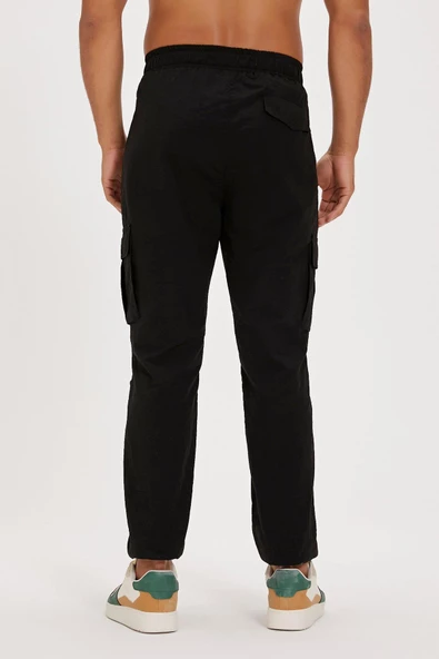 Bad Bear Guido Cepli Erkek Pantolon 24.01.16.001 Siyah - 6