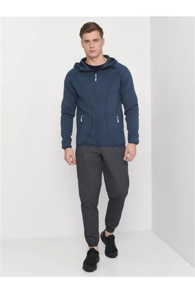 Joma SOFTSHELL HOODIE - Erkek Lacivert Spor Sweatshirt - 101028.331 - 2