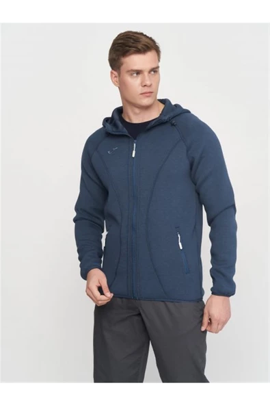 Joma SOFTSHELL HOODIE - Erkek Lacivert Spor Sweatshirt - 101028.331