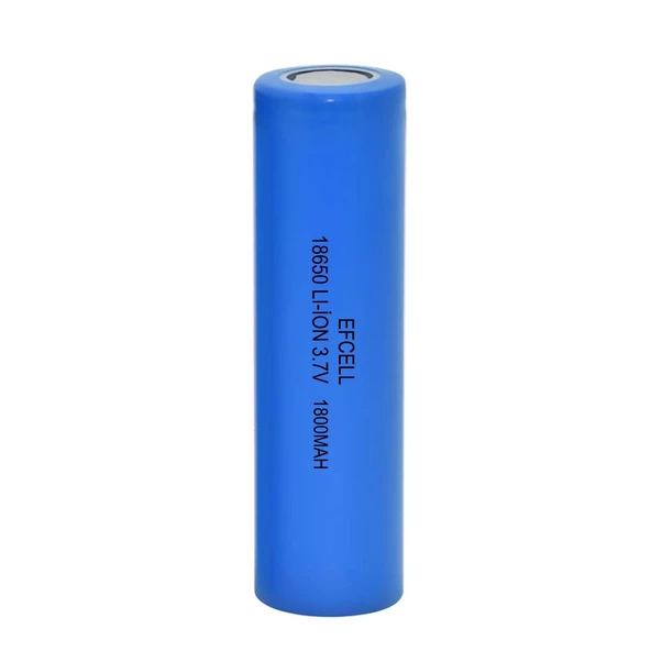 Efcell Şarjlı Pil 18650 3.7 Volt 1800 Mah Başlıksız Li-ion