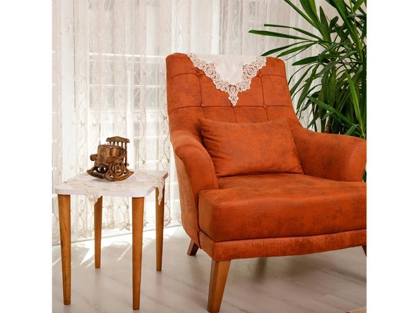 Nema Kadife Salon Takımı 5 Parça - 7