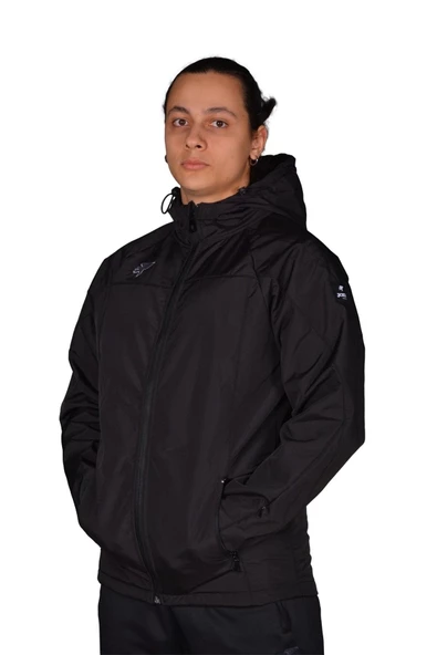 Joma EXPLORER SOFT SHELL - Erkek Siyah Spor Ceket - 102481.100